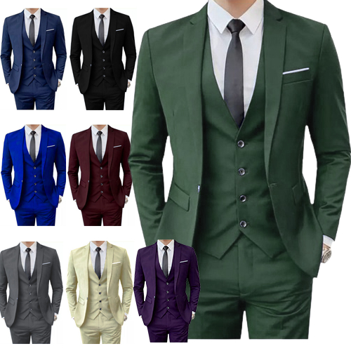 Terno Oxford Slim Masculino, Paletó + Calça Corte Italiano