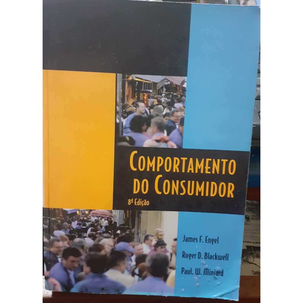 LIVRO- COMPORTAMENTO DO CONSUMIDOR- 2000- JAMES F. ENGEL-RARO
