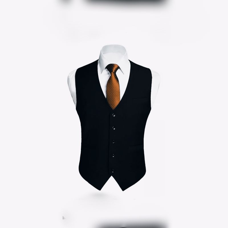 Colete Social Oxford Masculino Forro Em Bember Traje Social