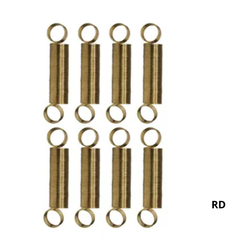 Kit 8 Molas Tirante Vara Suspensão Lavadora Electrolux