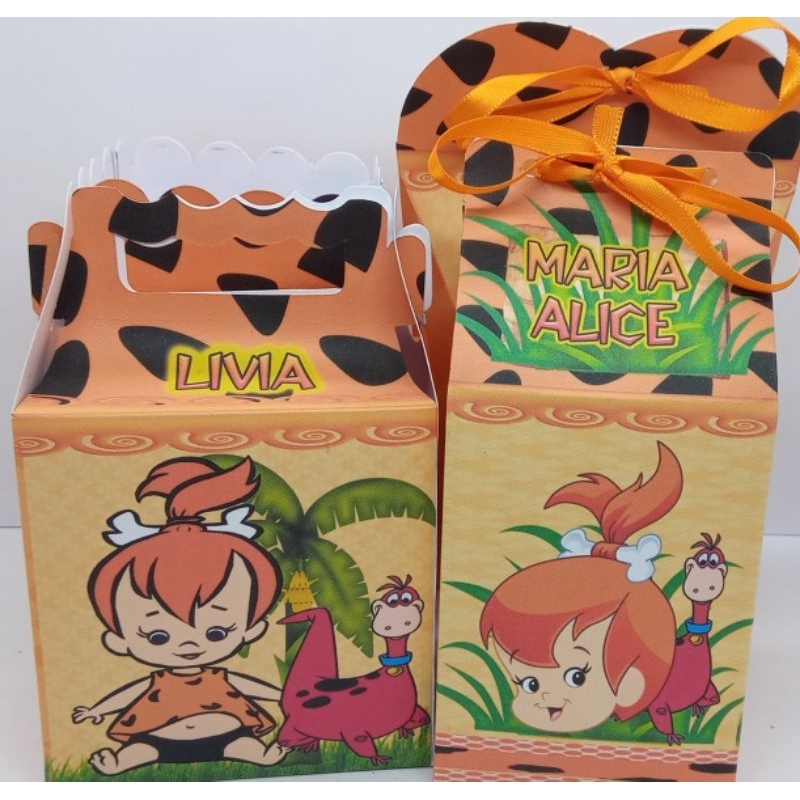 kit Festa Personalizada Pedrita 40 unidades+20 Tags Para Docinhos em Oferta na Shopee