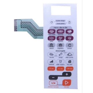 PAINEL TECLADO DE MEMBRANA FORNO MICROONDAS BRASTEMP BMS45