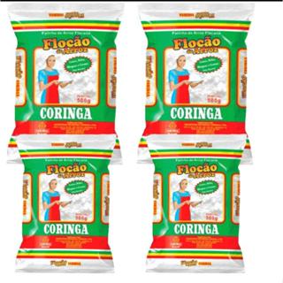 Flocão de Arroz Coringa 500 g Kit com 04 unidades
