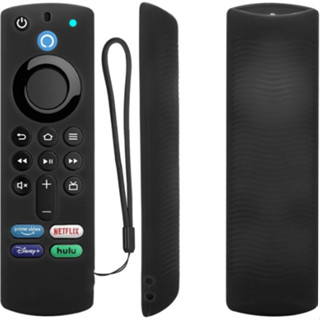 Capa de silicone para controle remoto TV fire Amazon stick 3ª geração Controle de voz Alexa 4k