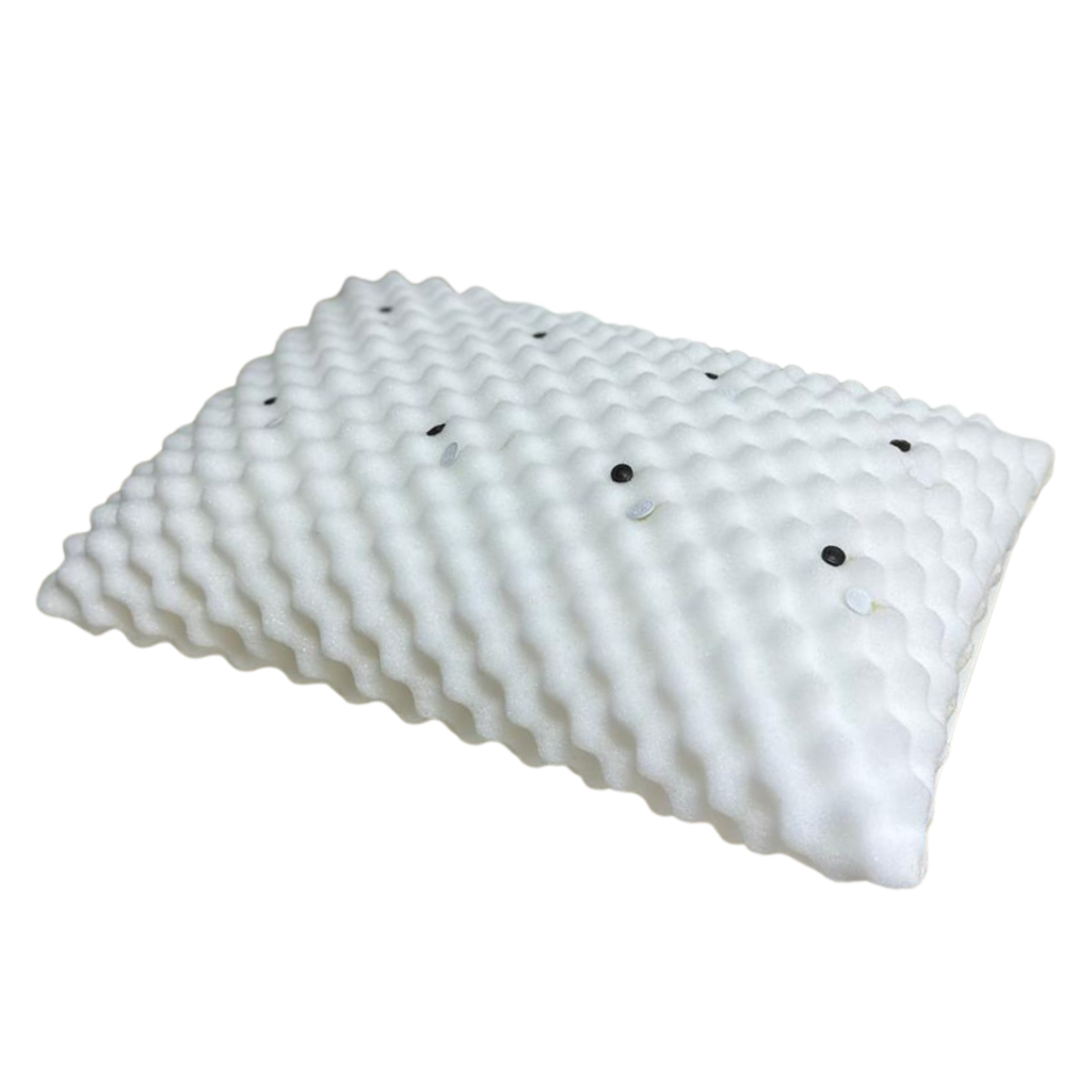 Travesseiro Ortopedico Magnetico Com Infravermelho Terapêutico Com 14CM