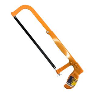 Arco de Serra com Lâmina[Arco regulável 16 polegadas Material: Aço inox Medida mínima: 26cm Medida máxima: 36cm]