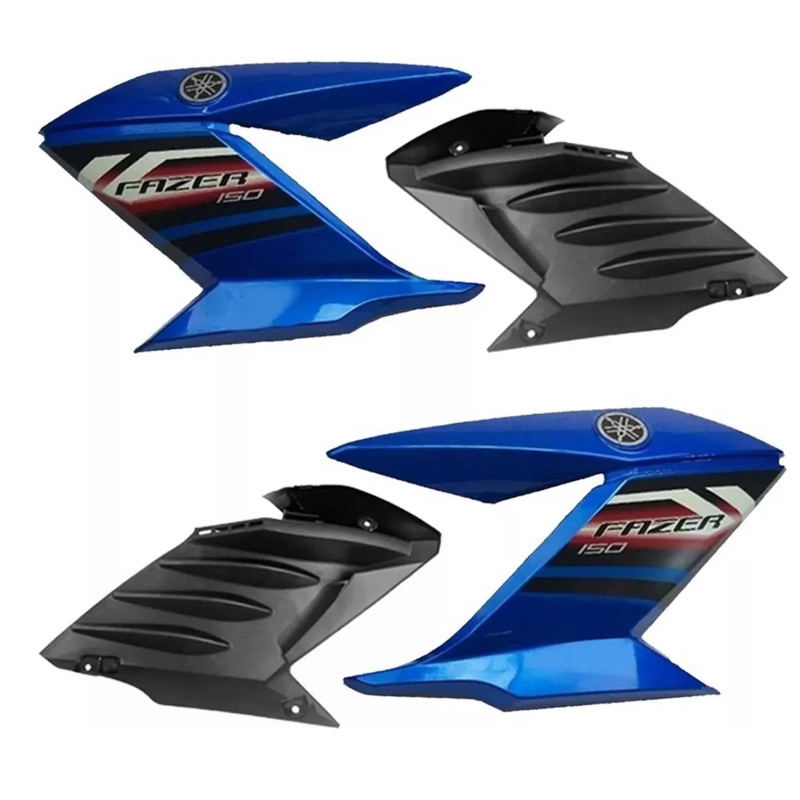 par aba fazer 150 + complemento 2014 2015 azul com adesivo