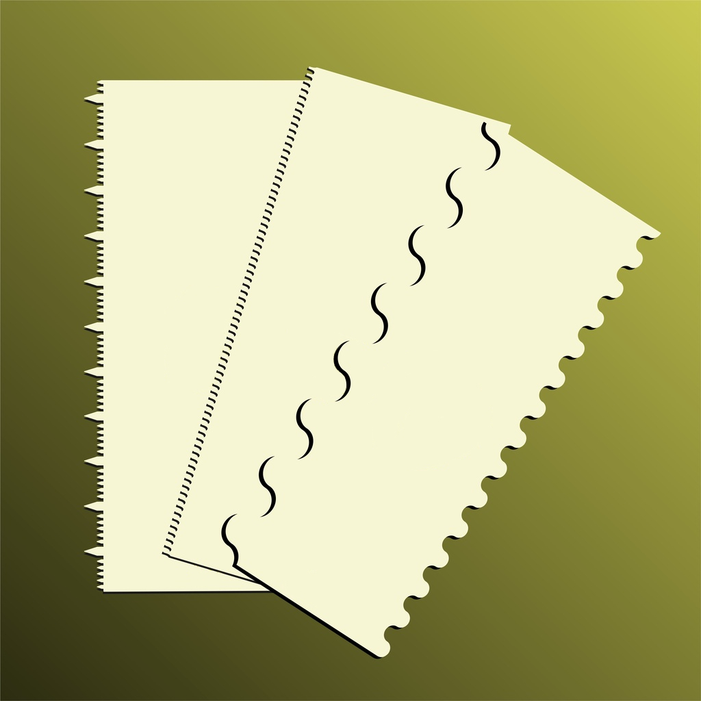 Espatula Para Bolo Alisadora Confeiteiro - Acrílico - Amarelo - 35 modelos  70 formas -  20x8cm em Oferta na Shopee