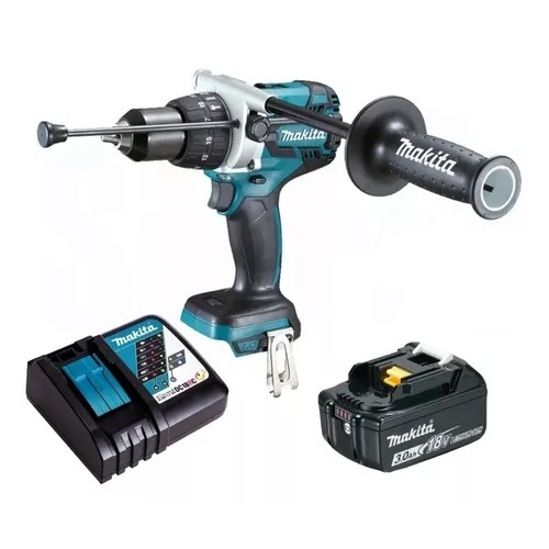 Furadeira Parafusadeira Bateria 18v Makita Dhp486 Carregador Rapido