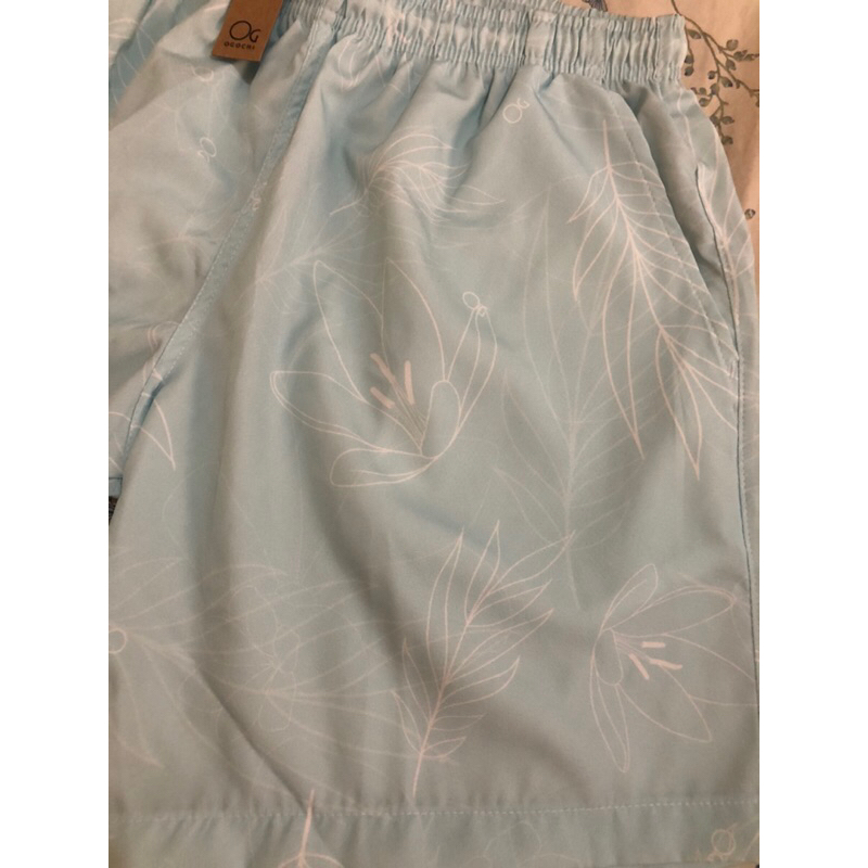 BERMUDA BOXER DE MENINO DE TACTEL FUNDO CLARO  TECIDO 100% POLIESTER INFANTIL E JUVENIL MARCA OGOCHI