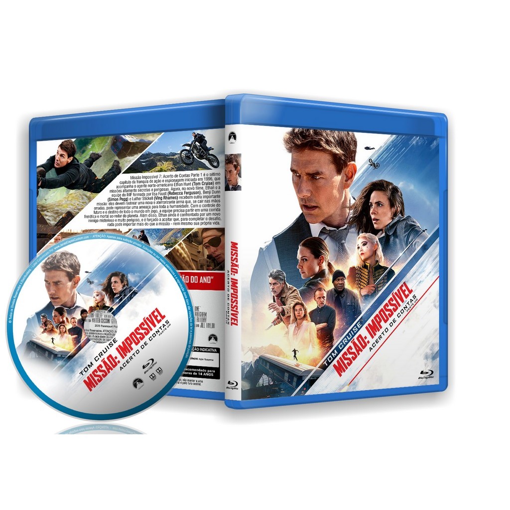 Missão Impossível - Acerto De Contas Parte 1 Bluray  (SEM ESTOJO)