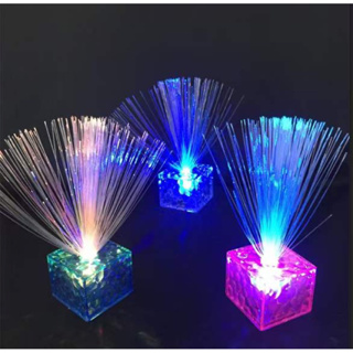 10 Abajur fibra ótica led para decoração festa aniversário casamento em Oferta na Shopee
