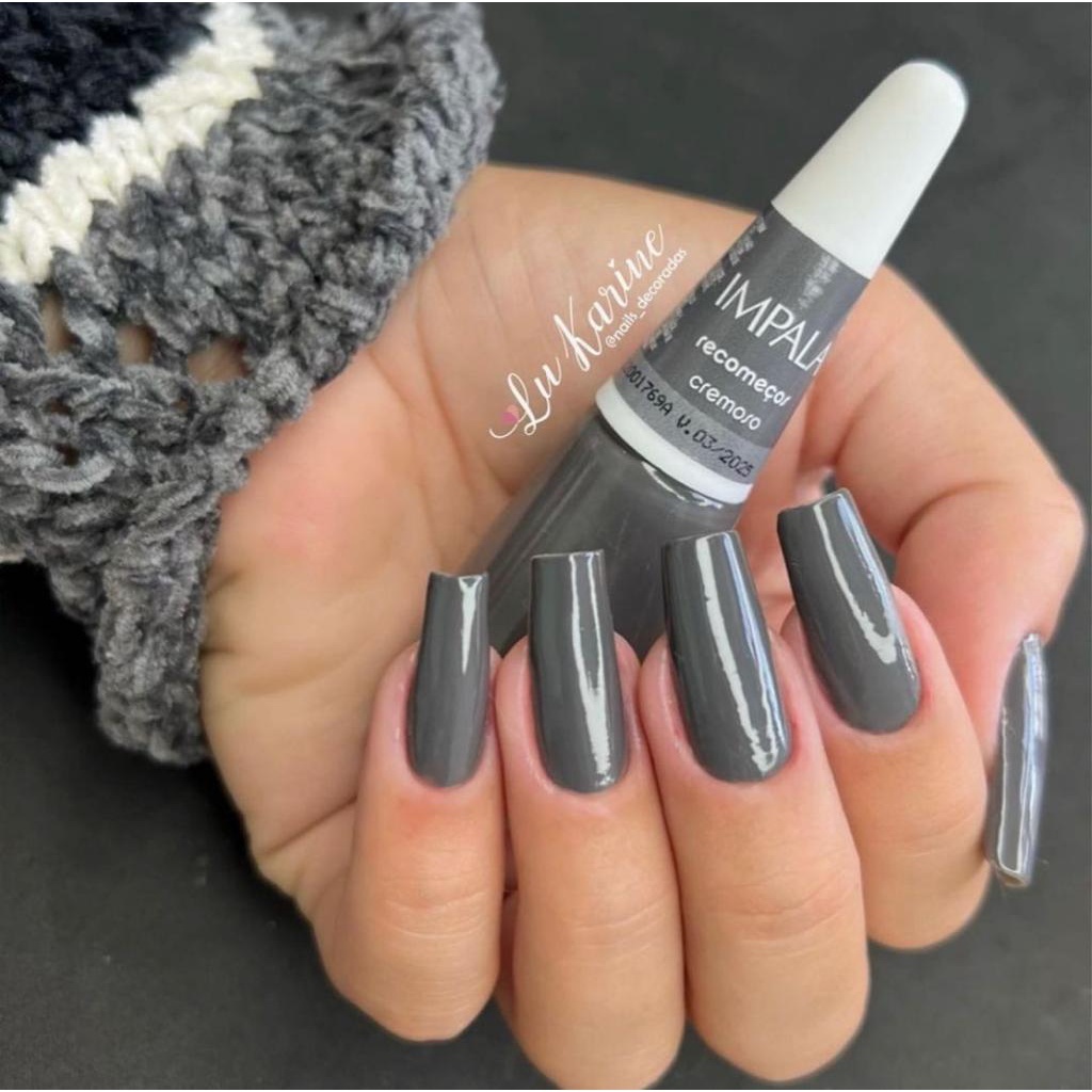 Esmalte Impala Cremoso Recomeços 7,5 ml A cor da sua Moda