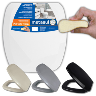 Assento Sanitário Almofadado Tampa Vaso Incepa Thema em Oferta na Shopee