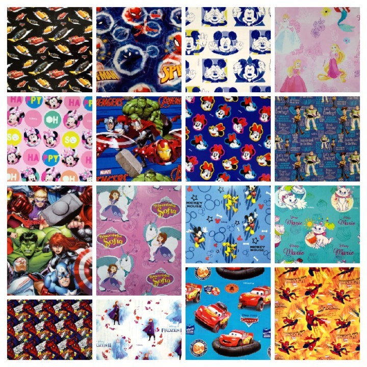 Imagem Plástico Adesivo Autocolante Contact Parede Móveis Geladeira Personagens Infantil Diversas Estampas