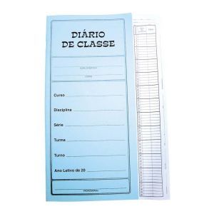 Diário de Classe Azul: Onde Comprar | BuscaProdutos