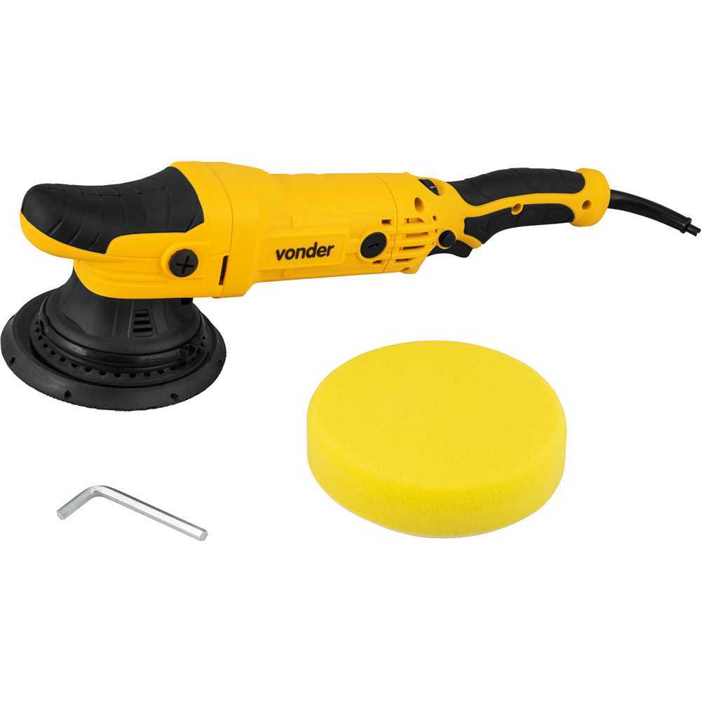 Politriz Vonder Roto Orbital 900W 6” – Polimento Automotivo com Boina