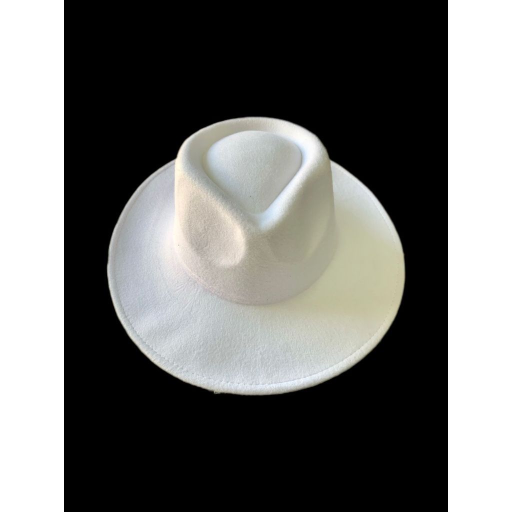 Chapéu Fedora Branco Masculino - Comprar com Melhor Preço em Bonés, Chapéus e Toucas