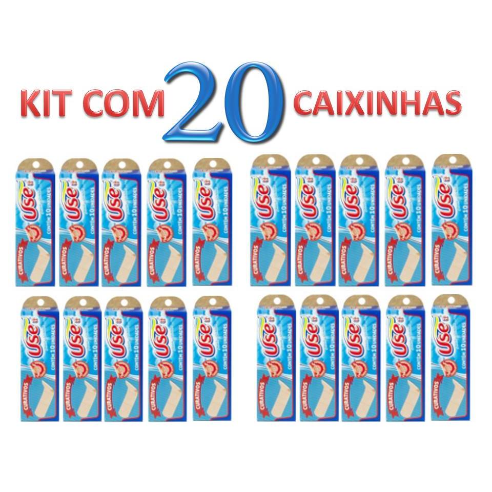 Kit Com 20 CAIXAS DE Curativos Antisséptico Use It em Oferta na Shopee