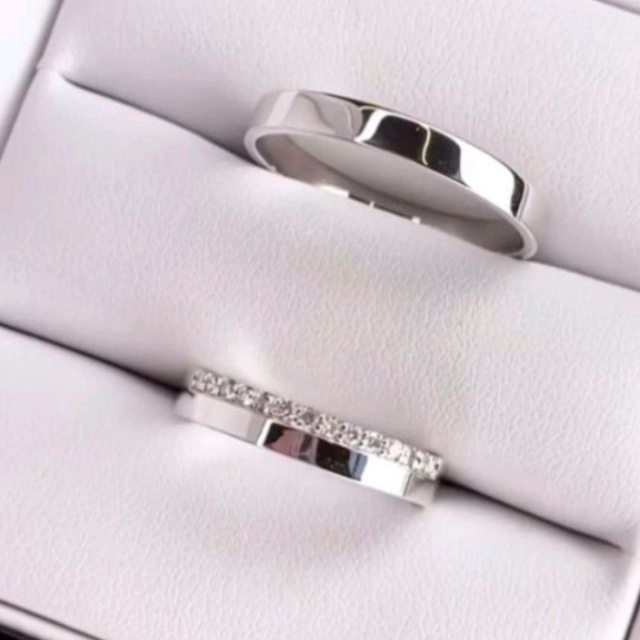 Par De Aliança 3mm Cravejada Em Zircônia Prata 925 em Oferta na Shopee