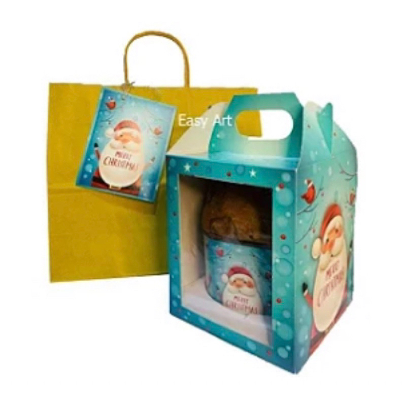 Kit para Panetone de 500g - Merry Christmas
