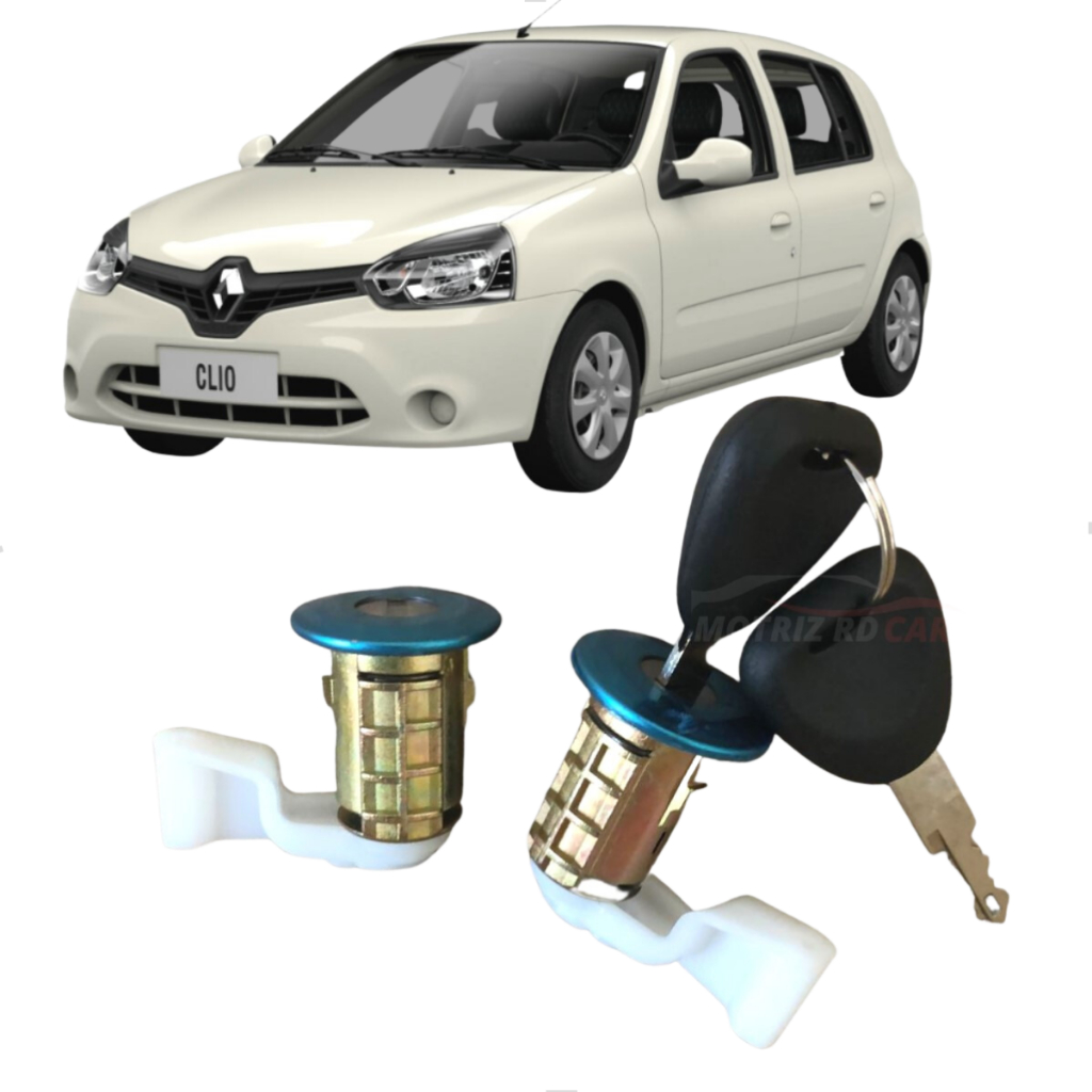 Cilindro Miolo Clio Hatch portas dianteiras Par 1999 A 2016