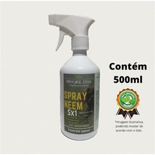 Spray Repelente Neem Pet - Repelente Natural Para Animais Nature Dog