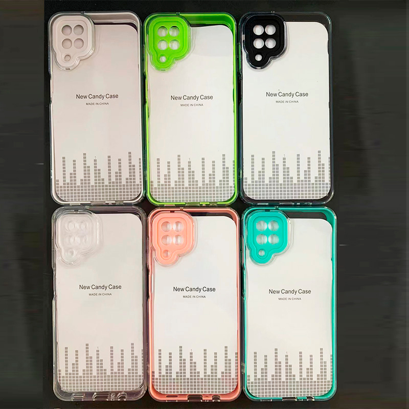 Capa Case de Silicone Tpu 3 EM 1 Samsung Galaxy A52/A52S A14 A15 A24 A25 A34 A54 A35 A55 5G 4G