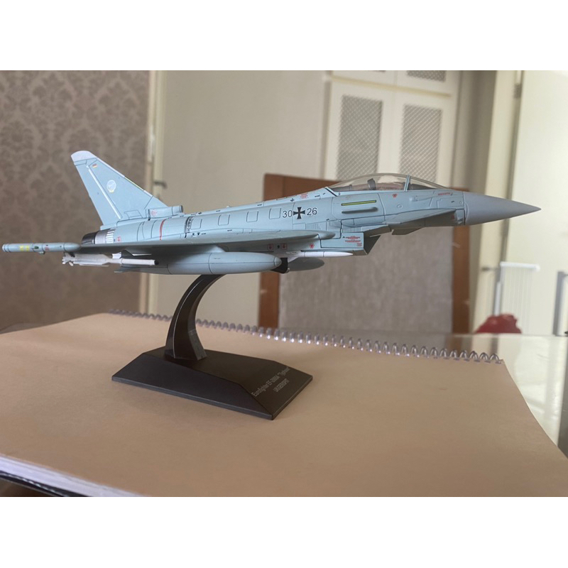 Maquete de avião à jato Eurofighter EF-2000A Typhoon