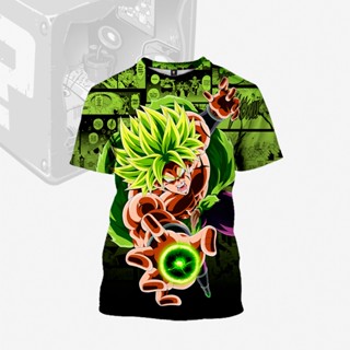 Camisa Camiseta Anime DBZ Dragon Ball Super Brolly Manga Total Arte Adulto Infantil