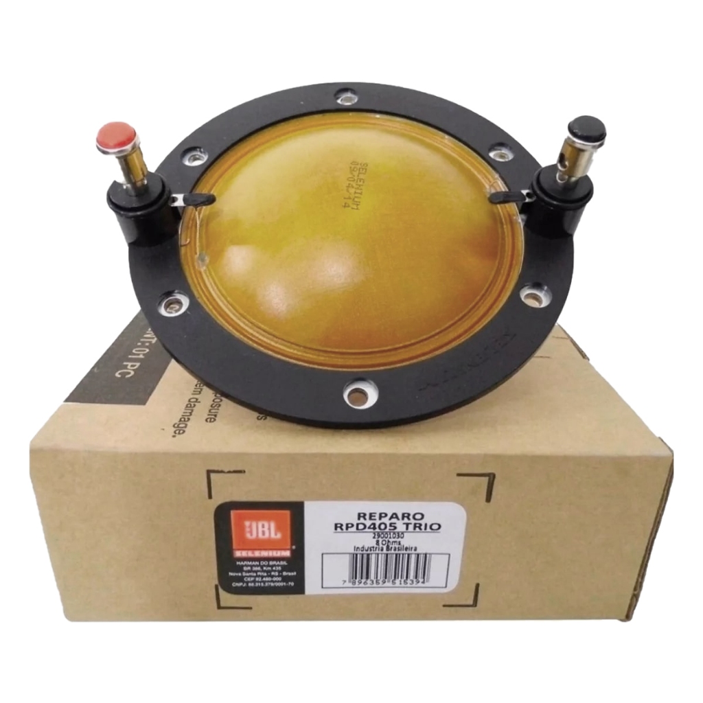 Reparo Para Driver Jbl Selenium D405 Trio Fenólico RPD405 Original em Oferta na Shopee