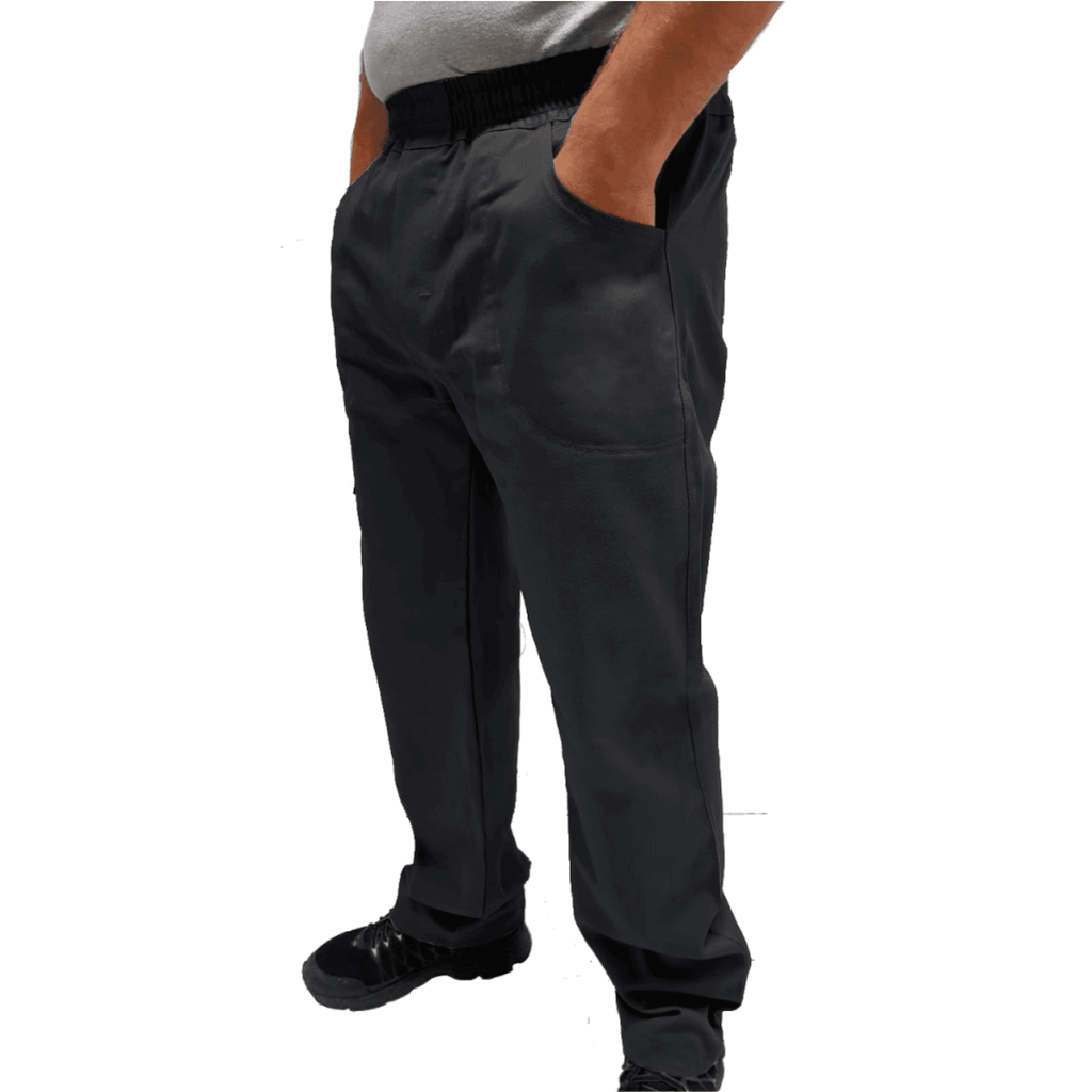 Calça de Uniforme Eletricista Brim Profissional Reforçada