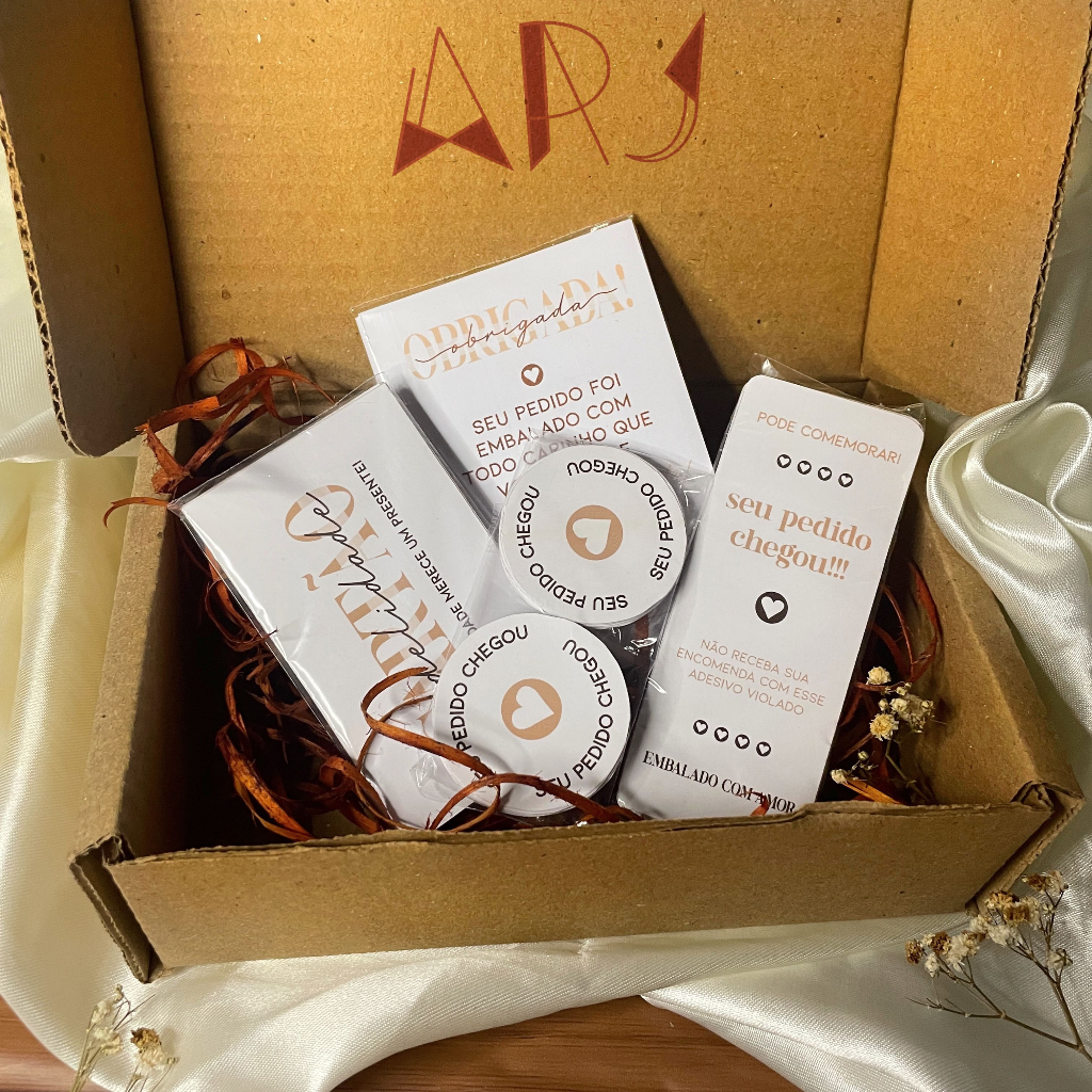 Kit unboxing empreendedor - 4 itens | Linha Classic