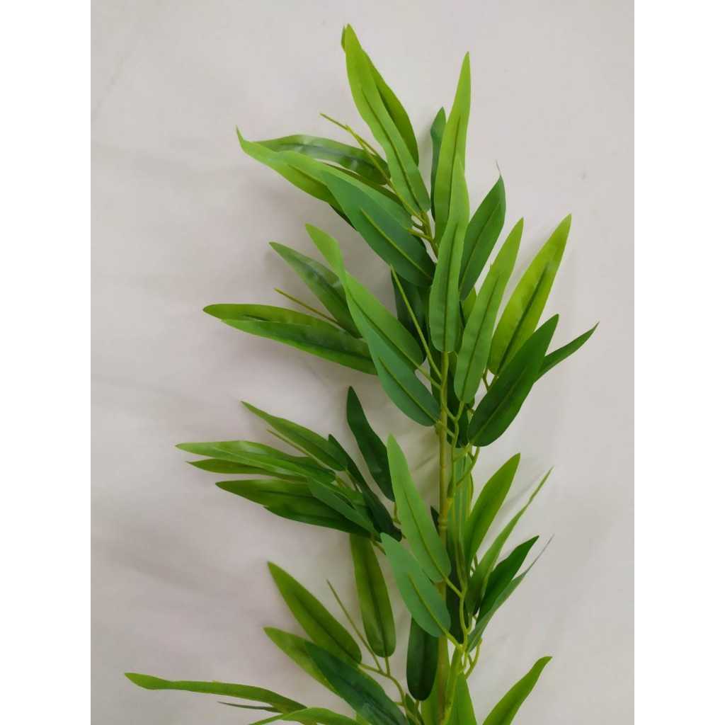 5 Planta Artificial Galho Haste de Bambu Unidade 1.05m Toque