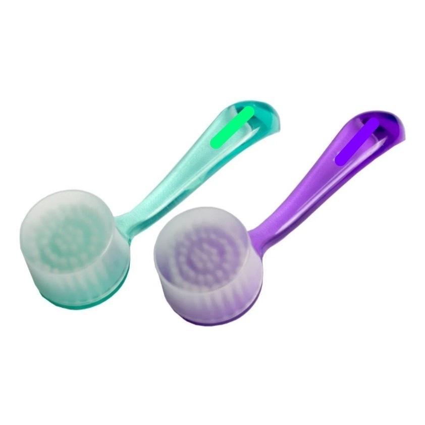 Escova unhas Escovinha Acrilica Para Limpeza De Unhas Higiene Multiuso