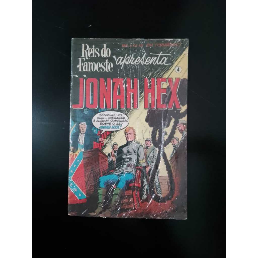 Reis do Faroeste apresenta Jonah Hex -nº 4 - FORMATINHO EBAL - ITEM RARO