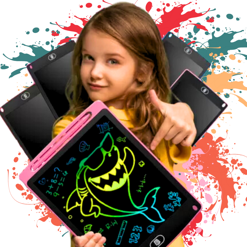 Lousa Mágica Tela Lcd 8.5 /10.5 /12 Polegadas Infantil De Escrever E Desenhar Tablet - Envio RÁPIDO