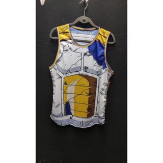 Vegeta Colete Armadura - Dragon Ball - Regata NBA