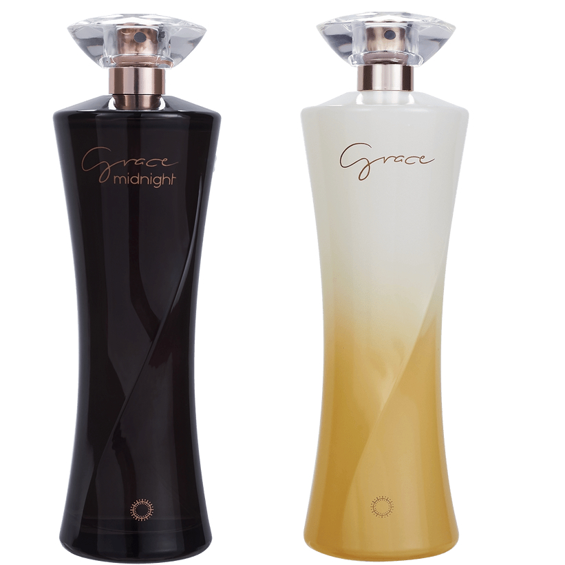 Grace Midnight Hinode Deo Colônia 100ml + Grace Deo Colônia 100ml