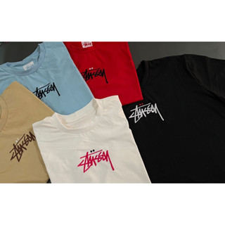 camiseta da stu$$y bordada