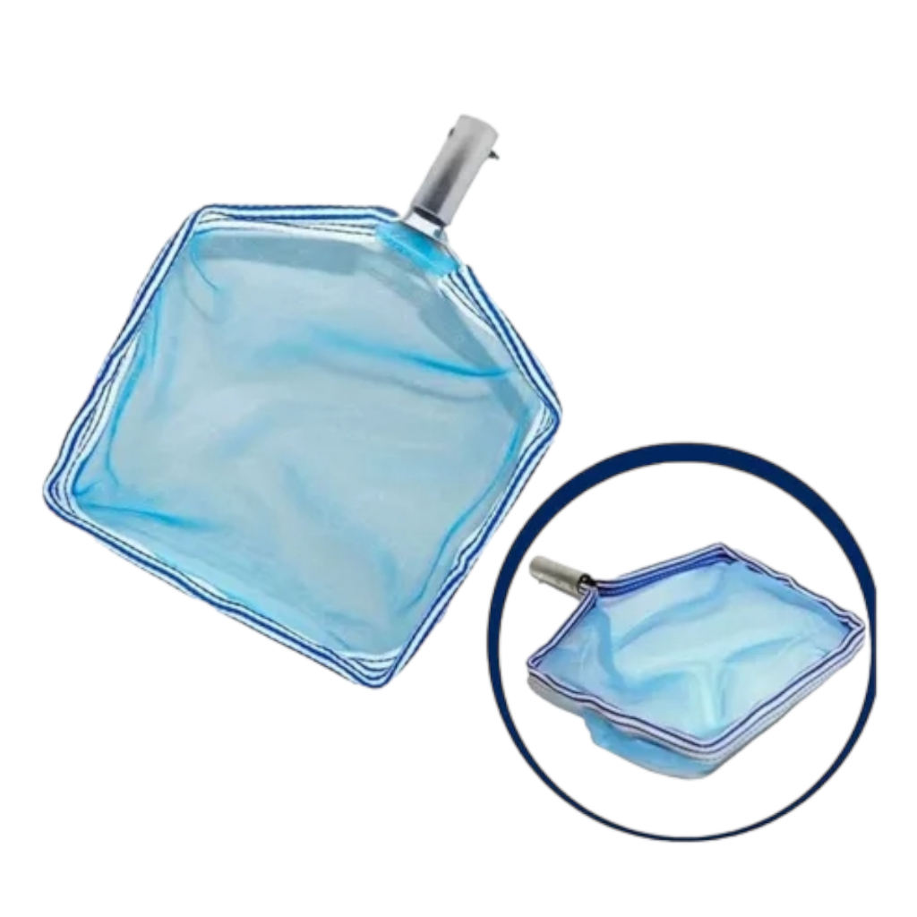 Peneira Metálica Para Limpeza de Piscinas Cata Folhas Super Resistente