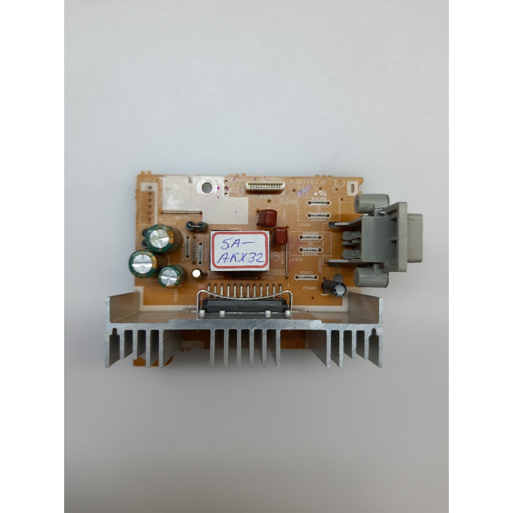 placa amplificação som panasonic sa-akx32