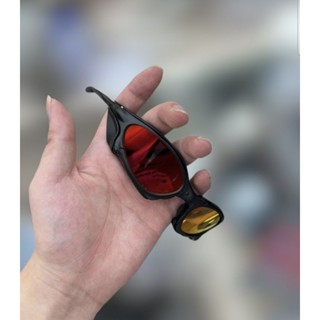 Óculos De Sol Penny Black Lentes Dark Ruby Toch + Sideblinders