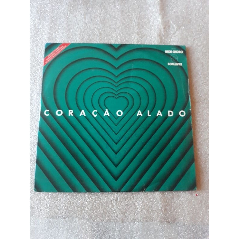 LP Trilha Sonora Novela Coração Alado  1980  INTERNACIONAL