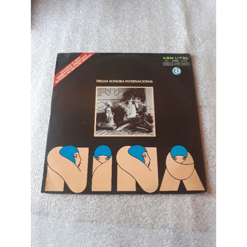 LP Trilha Sonora Novela Nina  1977  INTERNACIONAL