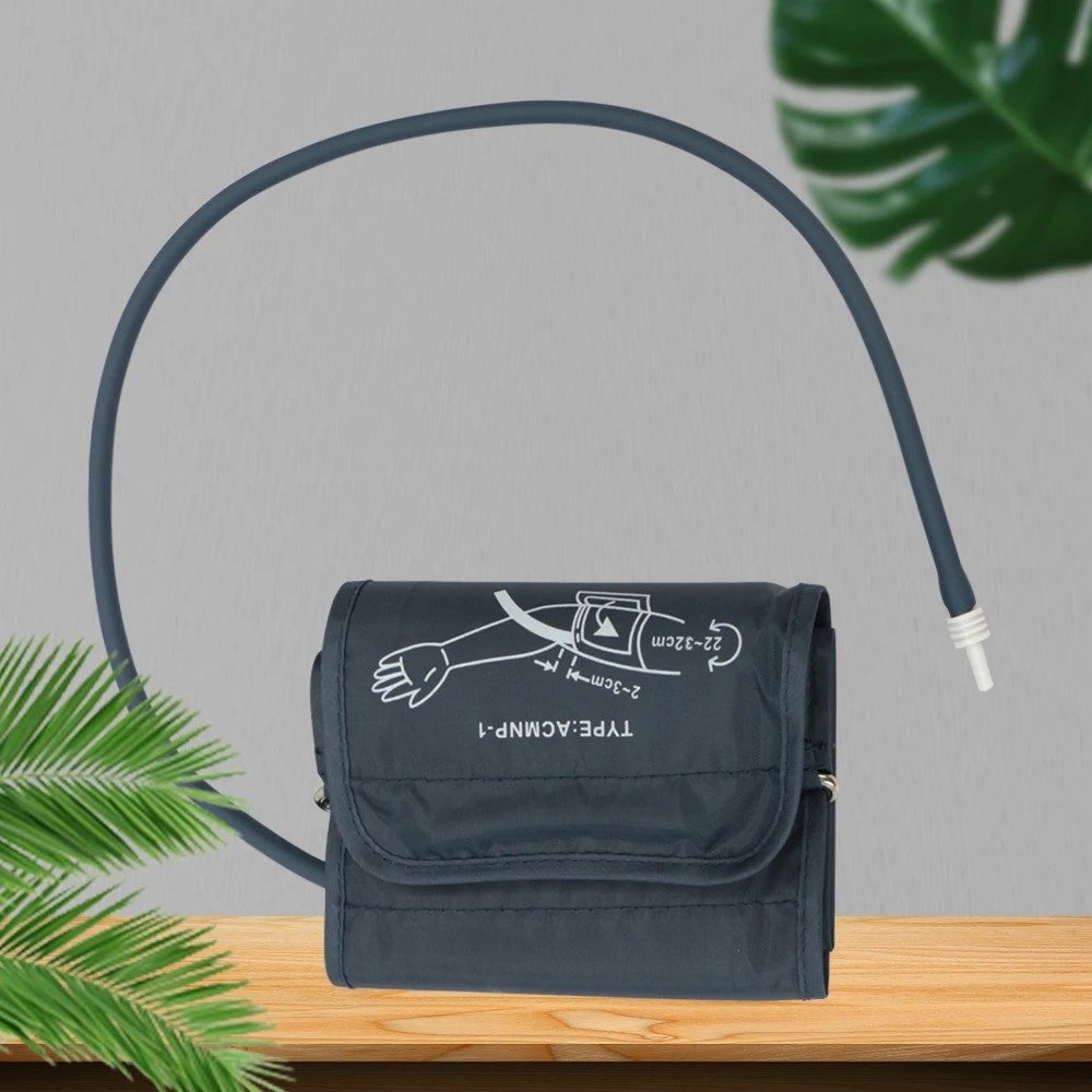 Manguito Braçadeira Para Aparelho Pressão Digital 22-32cm Cor Preta (DARK)