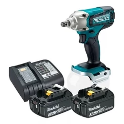 Chave De Impacto Com 2 Baterias 18v 3ah Dtw190 Makita Bivolt