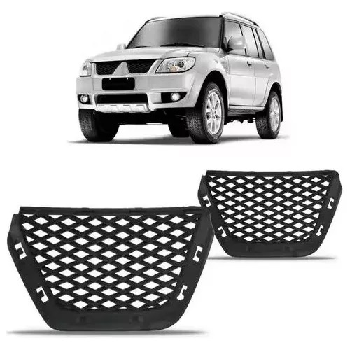Moldura Telas Grade Radiador Dianteira Pajero Tr4 2009/ Original