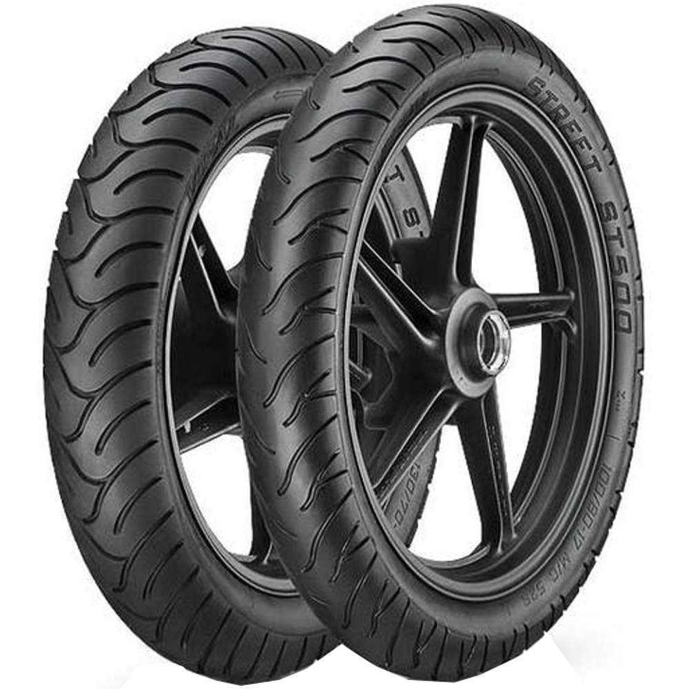 Par Pneu Twister Fazer Cb300 140/70-17 + 110/70-17 St500 Vipal