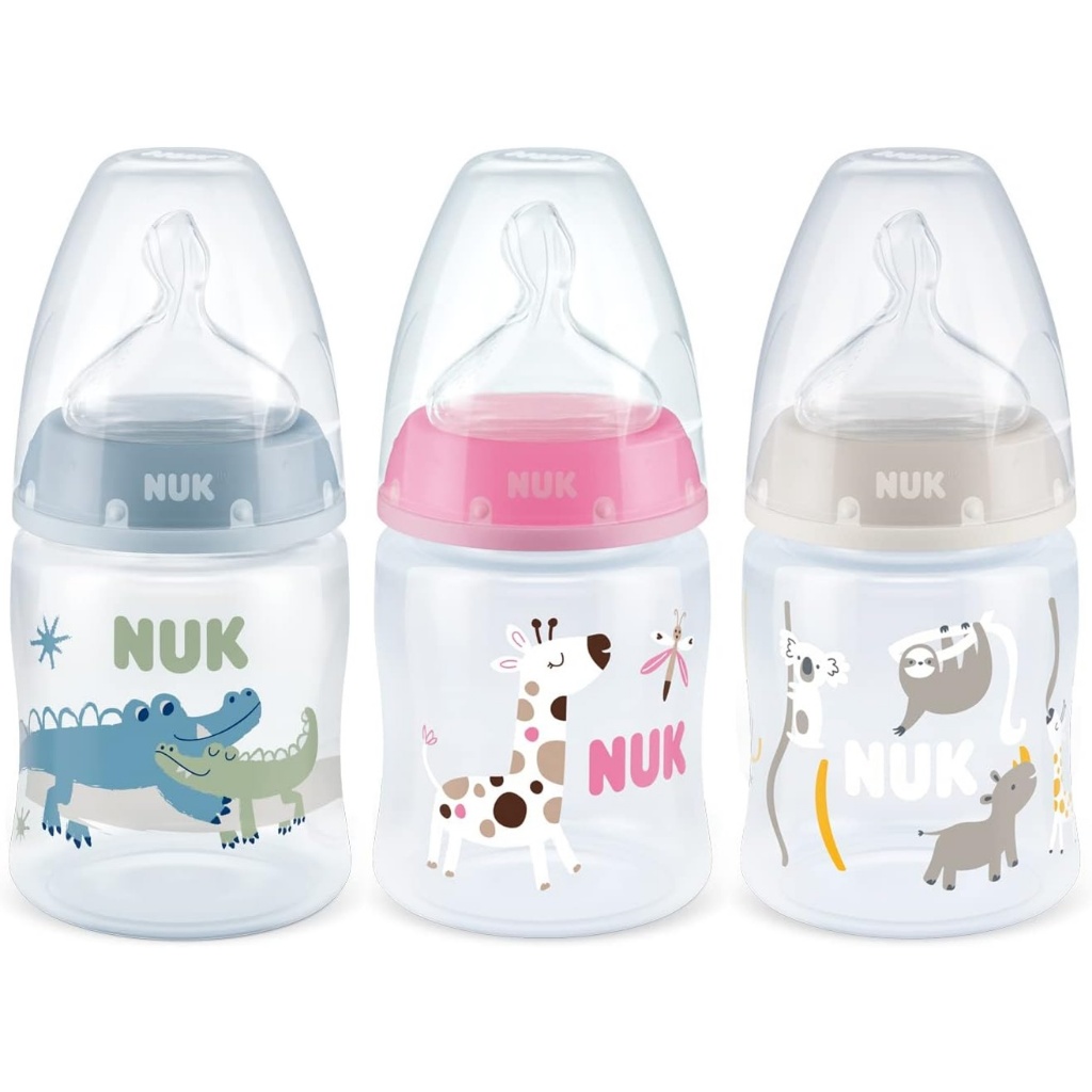 Mamadeira NUK First Choice 0 - 6 anos Controle de Temperatura 150ml S1 Cristal